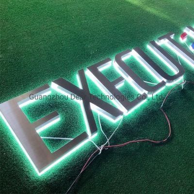 Customized Acrylic Luminous Words Waterproof Storefront LED Lighting Word Alphabet LED Sign