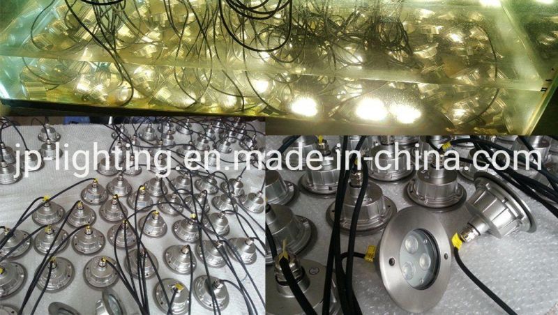 IP68 3W LED Underwater Wall Recessed Light LED Outdoor Fountain Light LED Underwater Lighting Waterproof IP68 Pool Light LED Pond Light (JP94631-AS)