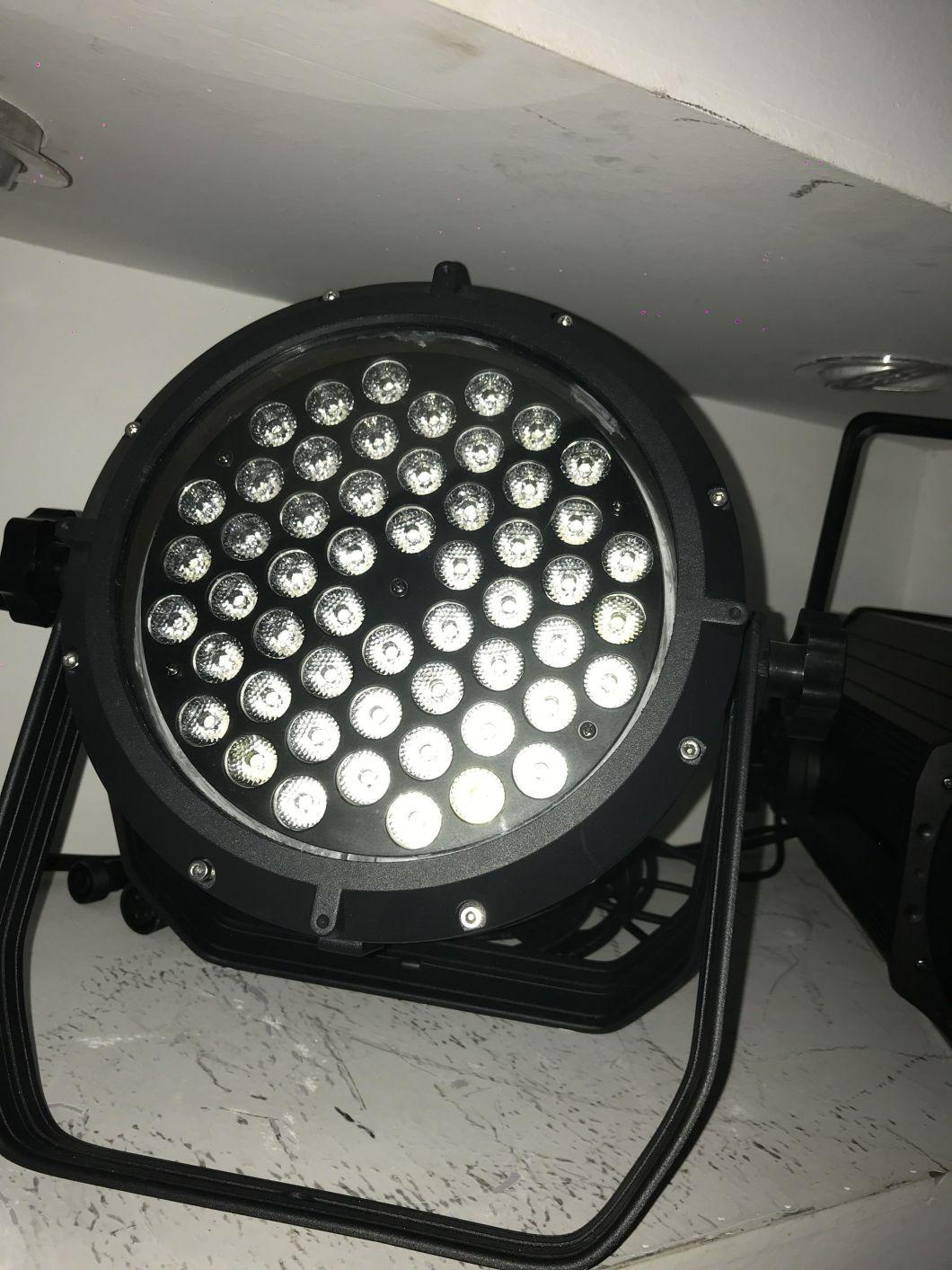 Homei Waterproof PAR Light 54PCS 3W RGBW Mixed PAR Can for Stage Show Wedding Event Party Catwalk Disco Club Bar