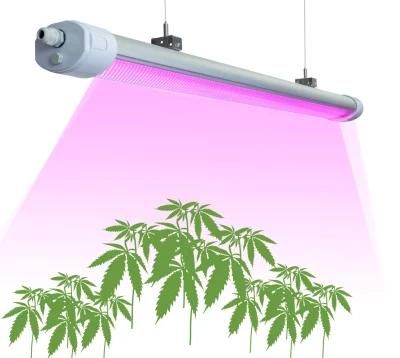 LED Grow Light Pink Spectrum 4FT 150W for Hydroponics Plant Light AC220-240V LED Grow Lamp