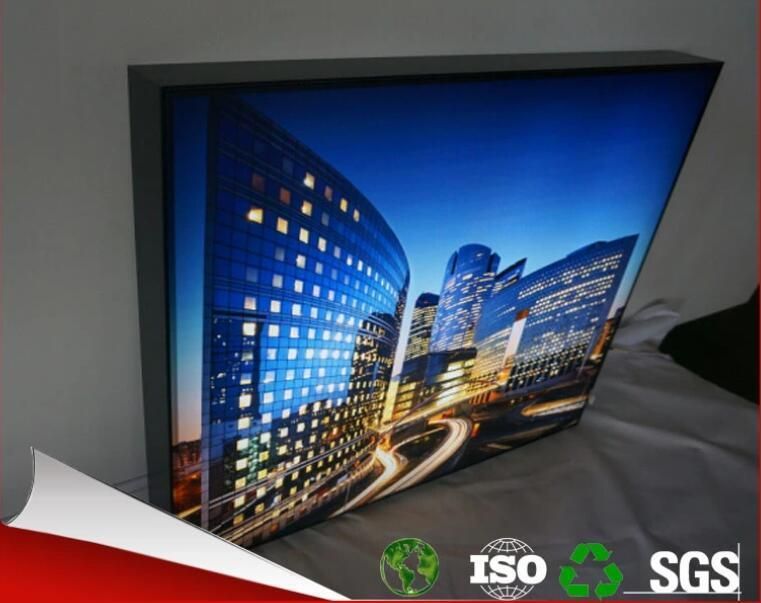 China Exhibition Factory Tension Fabric Reframe Seg Lightbox for Advertising