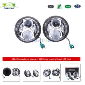 7 Inches 50W LED Headlight Without LED Ring for Jeep Wrangler