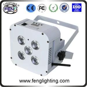 Hot Sale Stage Light for LED Focus 5*10W 4in1 Flat PAR Light