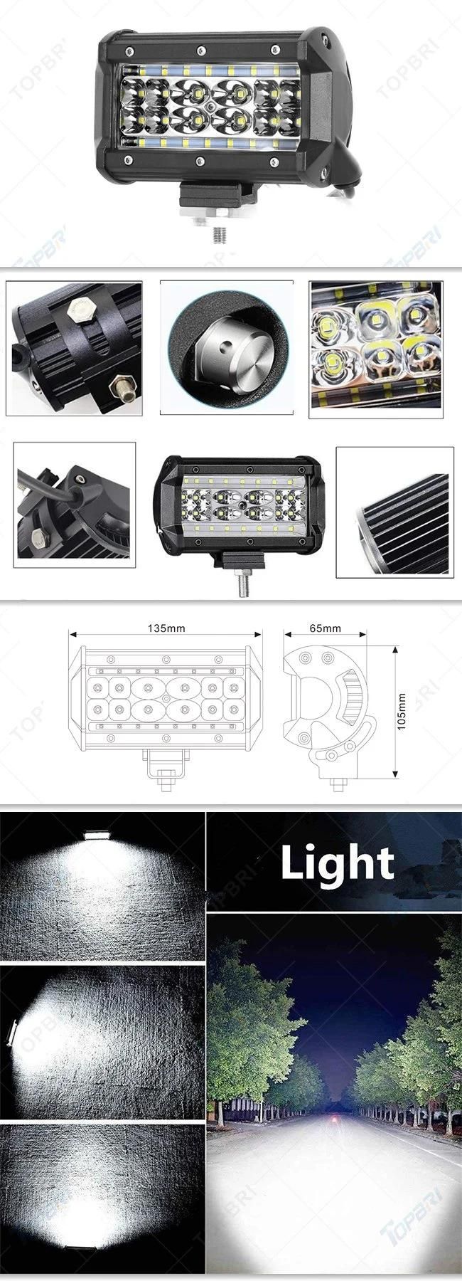 45W Rectangle Truck LED Auto Work Lamp