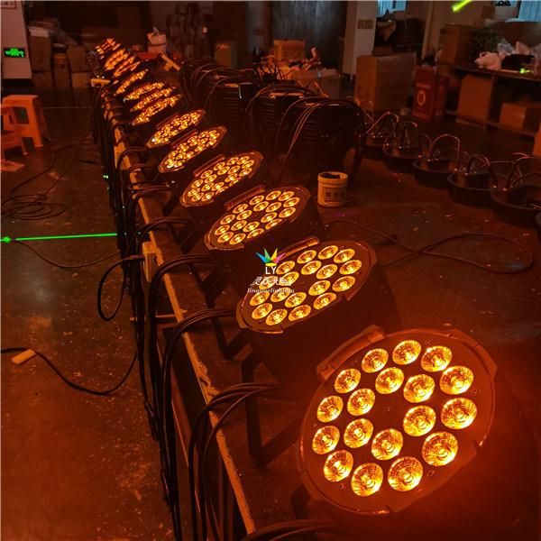 DMX 512 18PCS*15W RGBWA UV LED PAR Stage Light