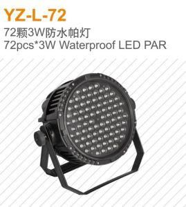 Outdoor Stage 72pcsx3w Waterproof PAR Light