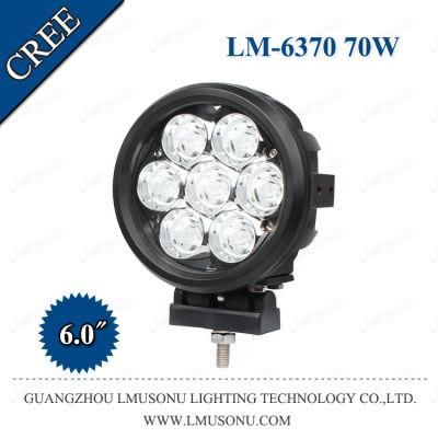 High Efficency Round 6 Inch 70W Working Light LED CREE