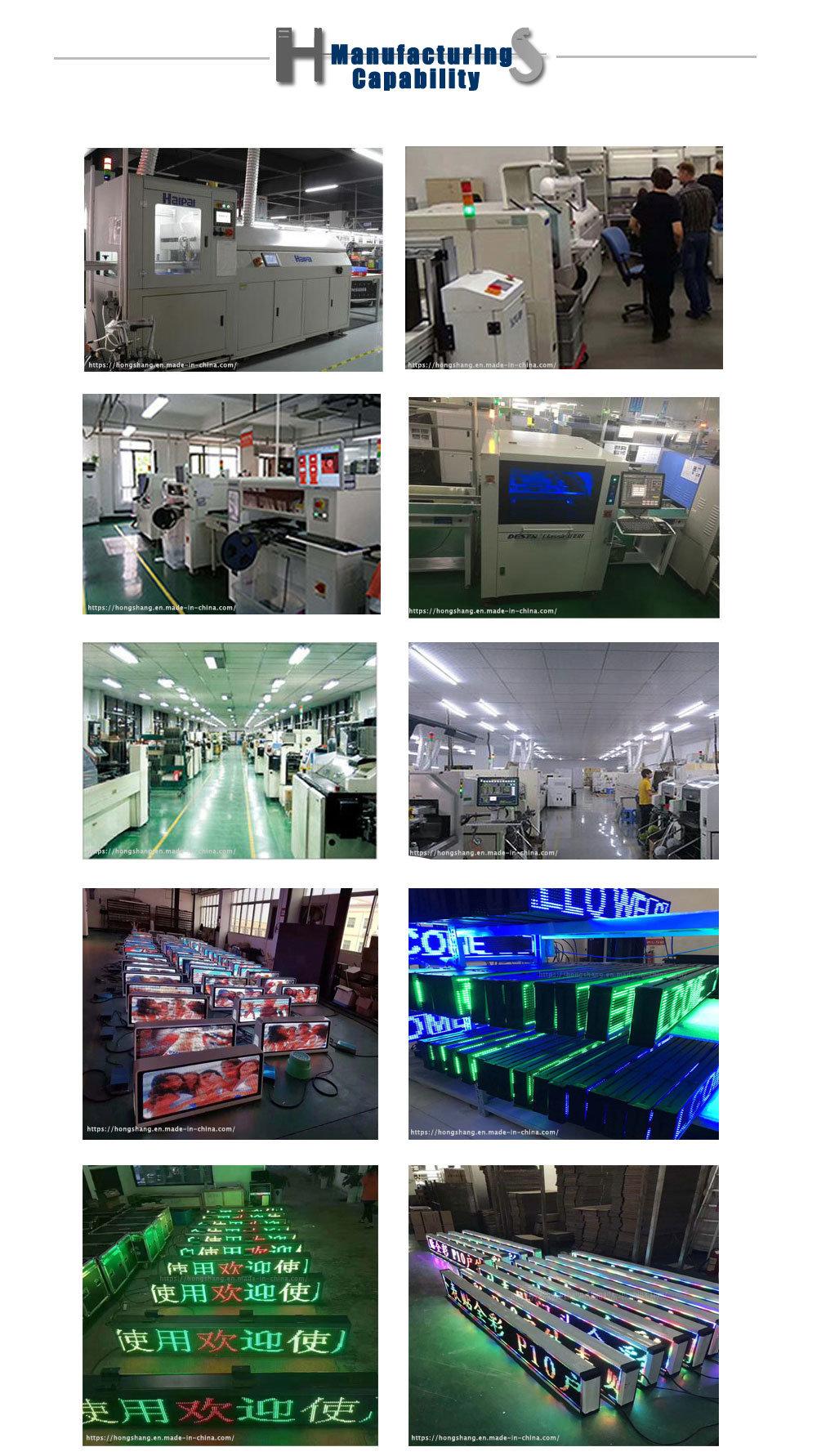 Rectangle LED Sign Letter Bulb Display Board Shopping Center Advertising Screen