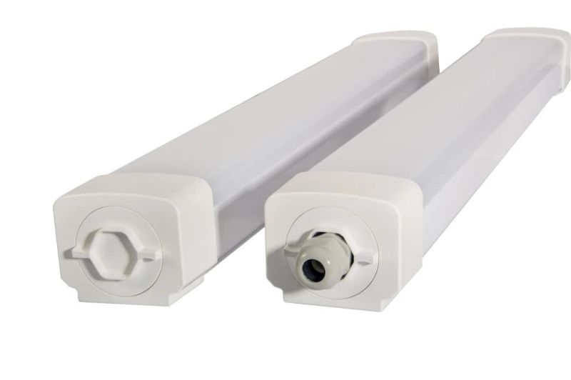 New! IP65 Waterproof LED Tri-Proof Light Linear Fixture, Parking, Garage, Warehouse, Factory Lighting