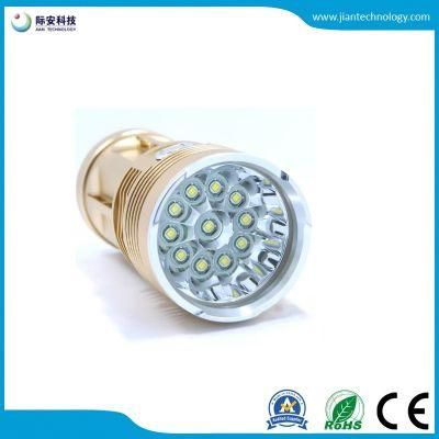 18650 Battery Rechargeable 10 LED T6 Flashlight