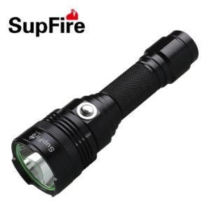 Middle Switch Long Distance LED Torch