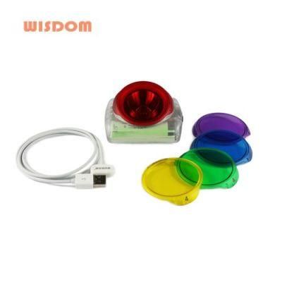 25000lux Wisdom Rechargeable LED Cap Lamp, Muti-Purpose Safety Helmet Light