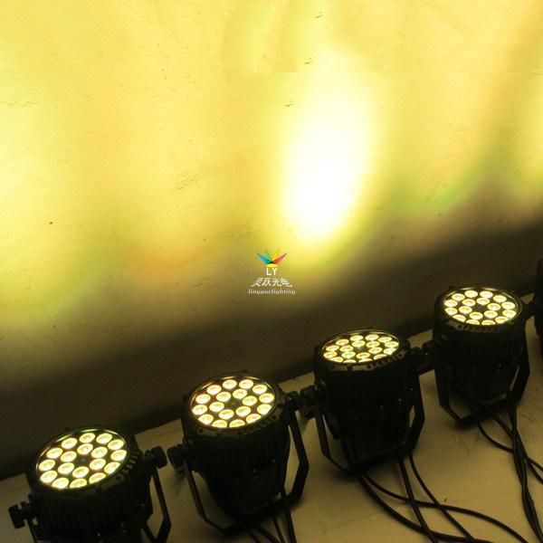 Waterproof DMX IP65 18X12W Outdoor LED PAR Light