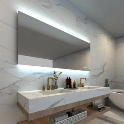 Illuminated Lighted Bathroom Frameless Mirror with LED Lights