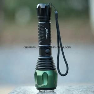 1X18650 Batt or 3xaaa Batt Rotating Focusing F04t Flashlight