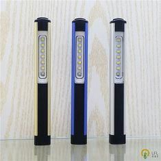 Blue 1.5W LED Battery Work Lamp, 175*23*13.5mm Multifunctional Work Light