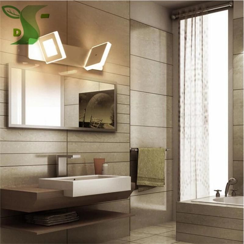 6W/9W 32cm/48cm Long Highlight LED Mirror Light White/Warm White Acrylic Bathroom Makeup Lamp (WH-MR-19)