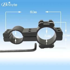 25.4mm Flashlight Rail Mount Aluminum Rifle Mount