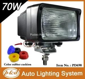 70W Heavy Duty Square HID Work Light (PD690)