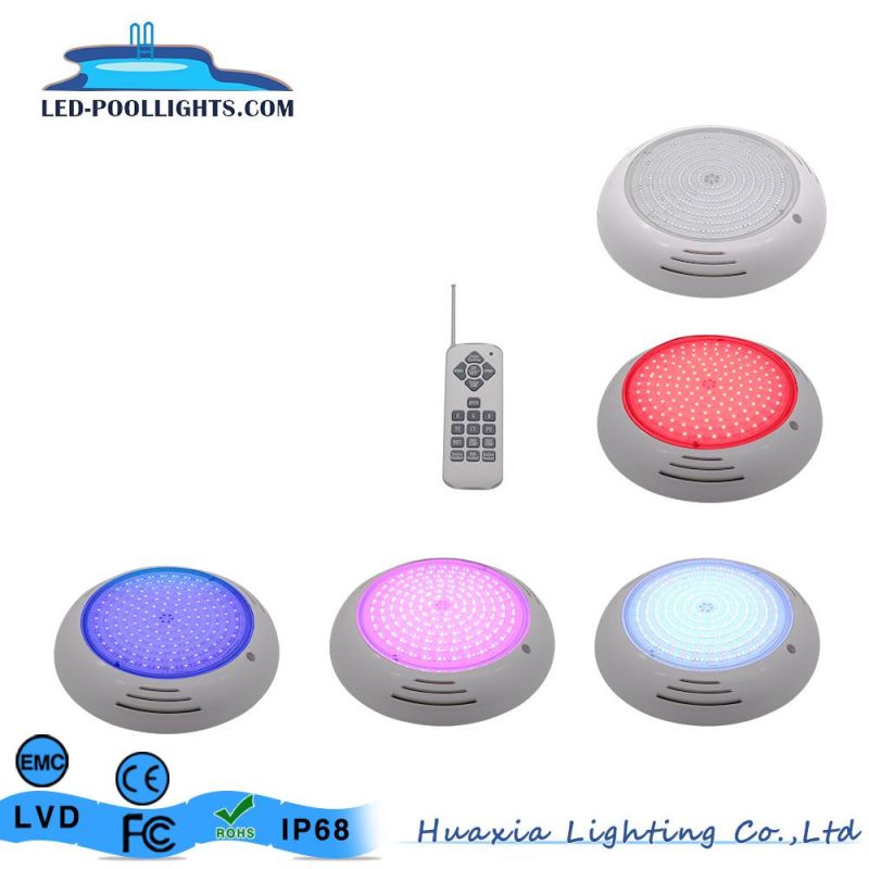 IP68 Waterproof PC Resin Filled Swimming LED Pool Light