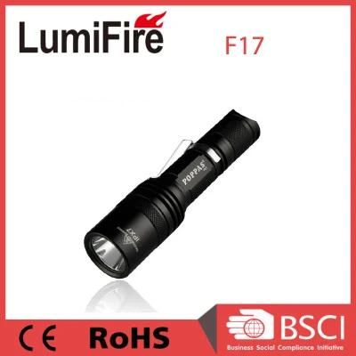 Aluminum High Power Rechargeable LED Flashlight