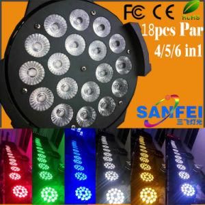 18*12W RGBW 5 In1 DJ Disco Bar LED PAR Wash Light (SF-305)