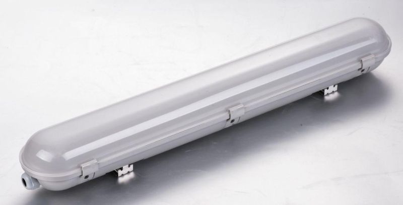 LED Batten Waterproof Triproof Car Park Wall Light IP65 with Ce SAA 2/4/5 Feets Length