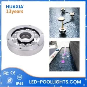 316stainless Steel&#160; 27W DC 12V RGB Underwater LED Fountain Lighting