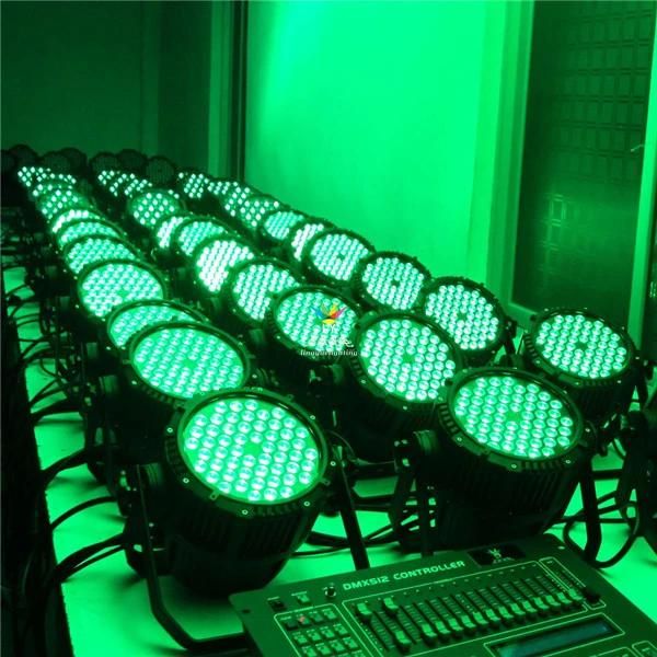 Outdoor Lighting 54X3w RGB 3in1 Waterproof LED PAR Light