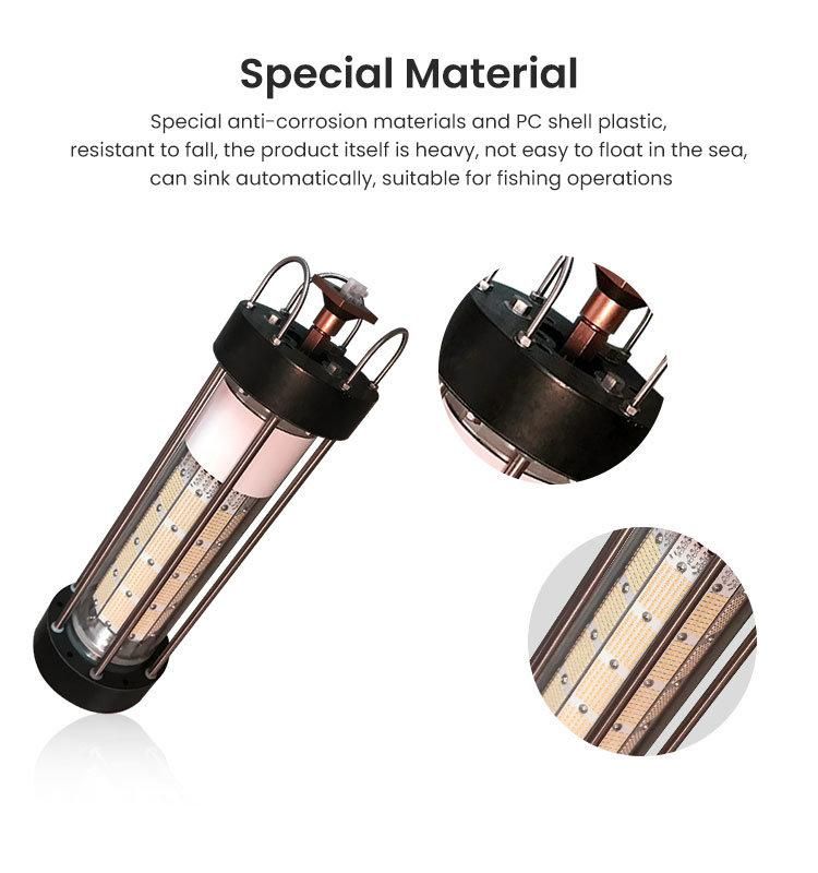 China Hot Sale 3000W High Efficiency IP68 Lure Attracting Underwater LED Fishing Light