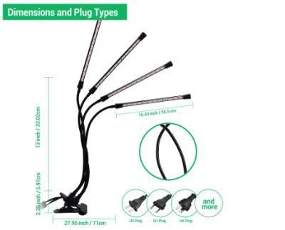 24W Strawberry Grow Light LED Strip Best LED Grow Lights for Indoor Plants with Plant Stand Indoor