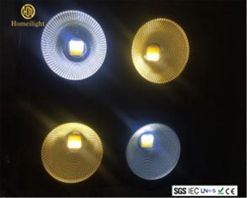 4PCS LED *100W COB LED Mini Four Eyes PAR Light Warm White/Cool White 2in1