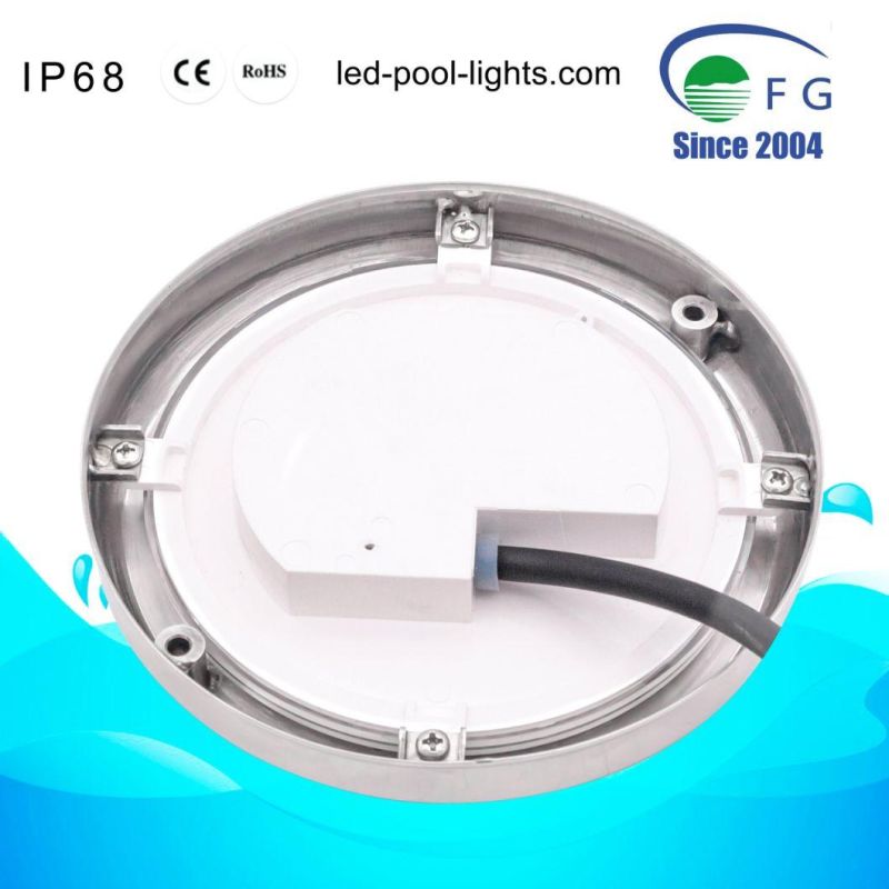 IP68 Waterproof Resin Filled 316ss RGB Remote Controlled LED Swimming Pool Light