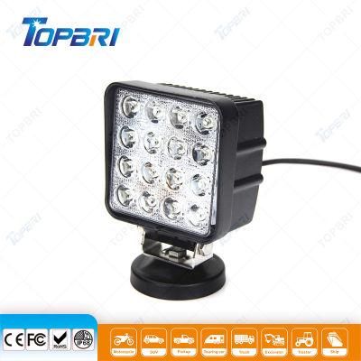 Super Bright 48W Square Moto Auto LED Working Light