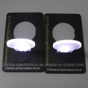 Receiving Greeting LED Lighting Card with Logo Print (4017)