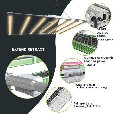 Samsung Strip Indoor Quantum High Power Horticulture Board Lamp Full Spectrum Growing Plant Wholesale LED Grow Light Pvisung COB LED Grow Light