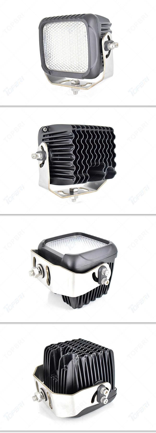 140W Square Flood Light 5" CREE LED Work Auto Lamp for Offroad 4X4