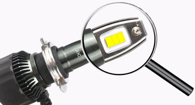 New F1 COB LED Car Headlights Bulbs Focos LED Premium H1 H3 H4 H7 9005 9006 H11 Super Bright LED Headlight Bulbs LED Auto Lamps