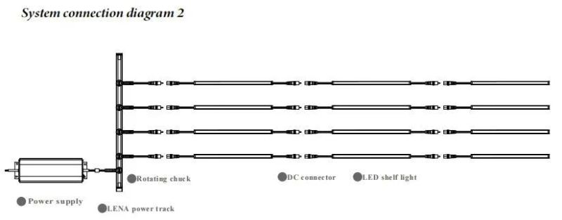 3000K-6500K LED Cabinet Light Low Voltage with Aluminum Profile