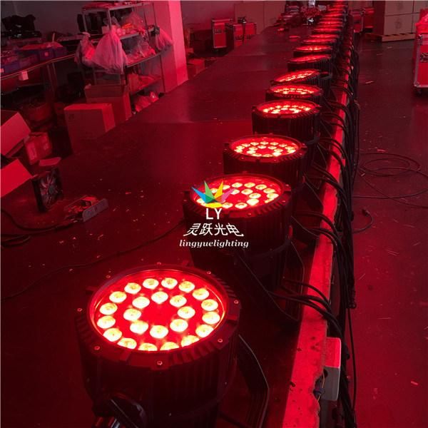24X10W RGBW 4in1 PAR LED Outdoor Stage Lighting