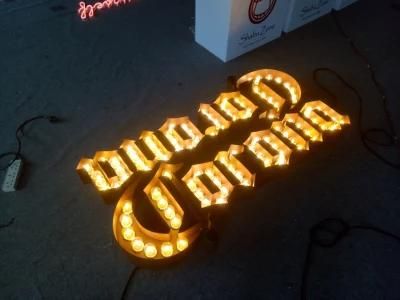 Wedding Marquee LED Letters Waterproof LED Lighted Bulb Letters