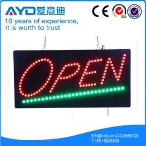 Hidly Rectangle High Bright LED Open Sign Box