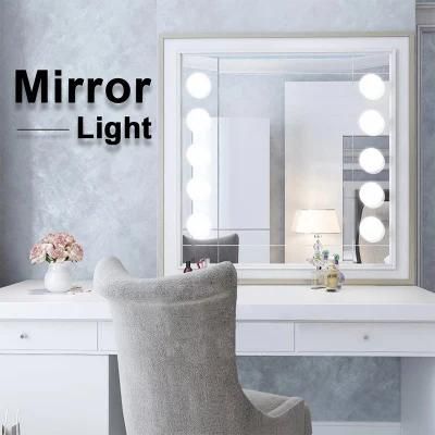 LED Bathroom Wall Vanity Front Modern Toilet Make-up Mirror Light Lamp