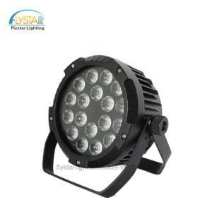 Studio Lighting 18PCS RGBW LED Flat DJ PAR Can Light