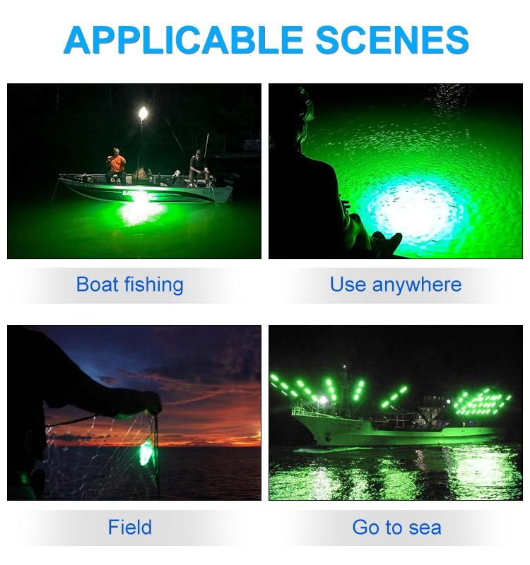 3000W High Efficiency Underwater Fishing Light for Fishermen