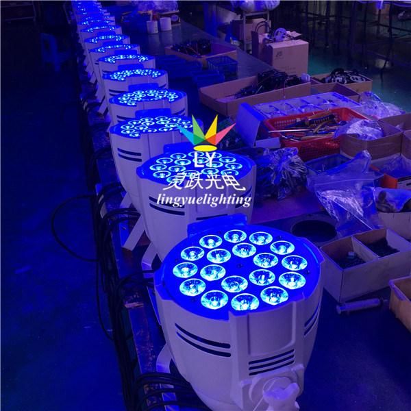 Stage DMX 18PCS 10W RGBW DJ LED PAR Light