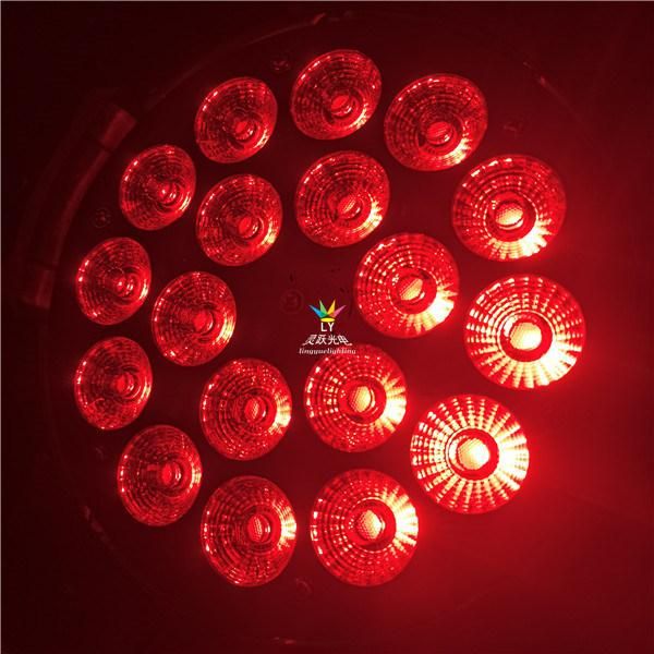 18X15W 5in1 Rgbaw DJ DMX Stage LED PAR Light