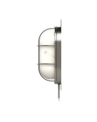 Outdoor Stainless Steel 316 Round Wall Mounted LED Bulkhead Wall Light 15W 220V 50Hz UK