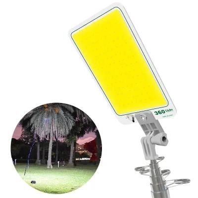 360 Light Hot Sale DC 12V Telescopic Pole Outdoor Multifunction Lamp LED Camping Light Camp Lantern