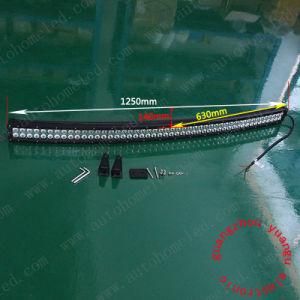 Curved LED 288W 50inch Vehicle Working Light Bar IP67
